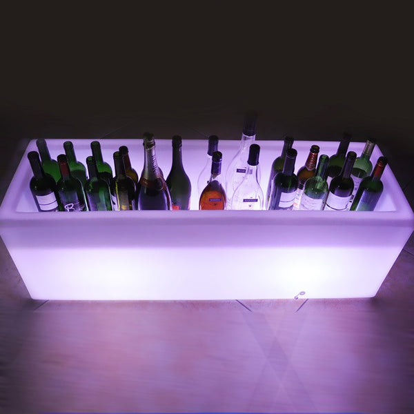 LED Ice Cooler Rectangle